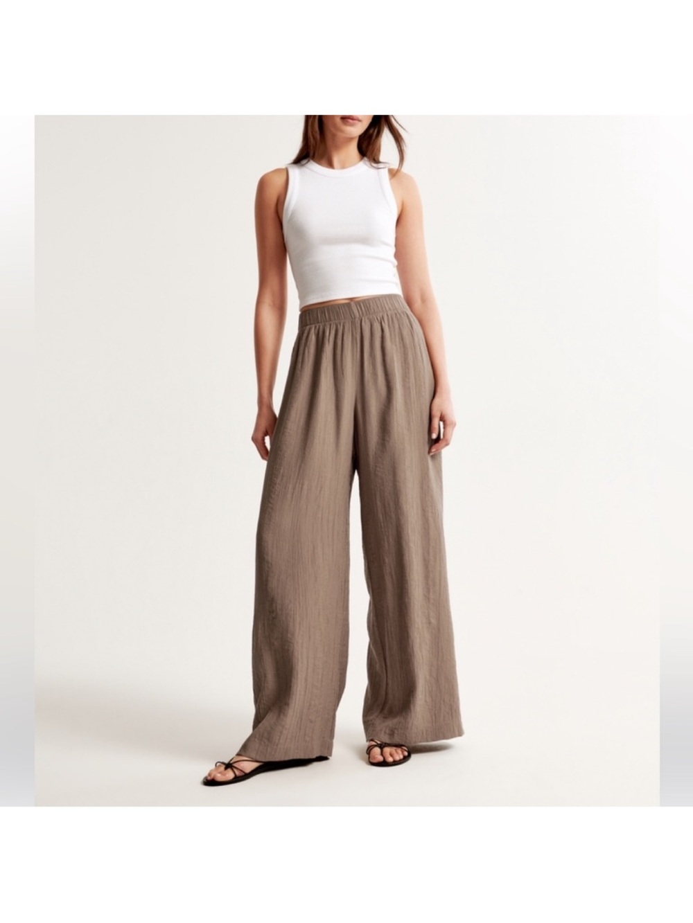 Abercrombie wide leg pants